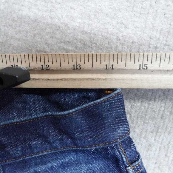 APC Jeans 30 Blue Straight Button Fly Petit New Standard Selvedge - Picture 7 of 15